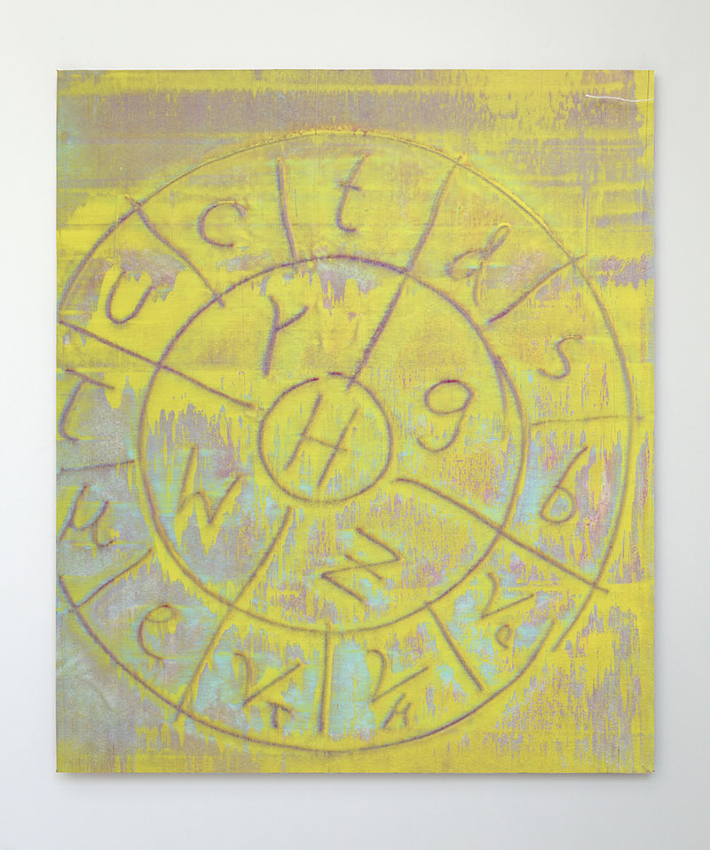 Jonathan Kelly - Fundamentals Acid - Acrylic on canvas - 82x70cm
